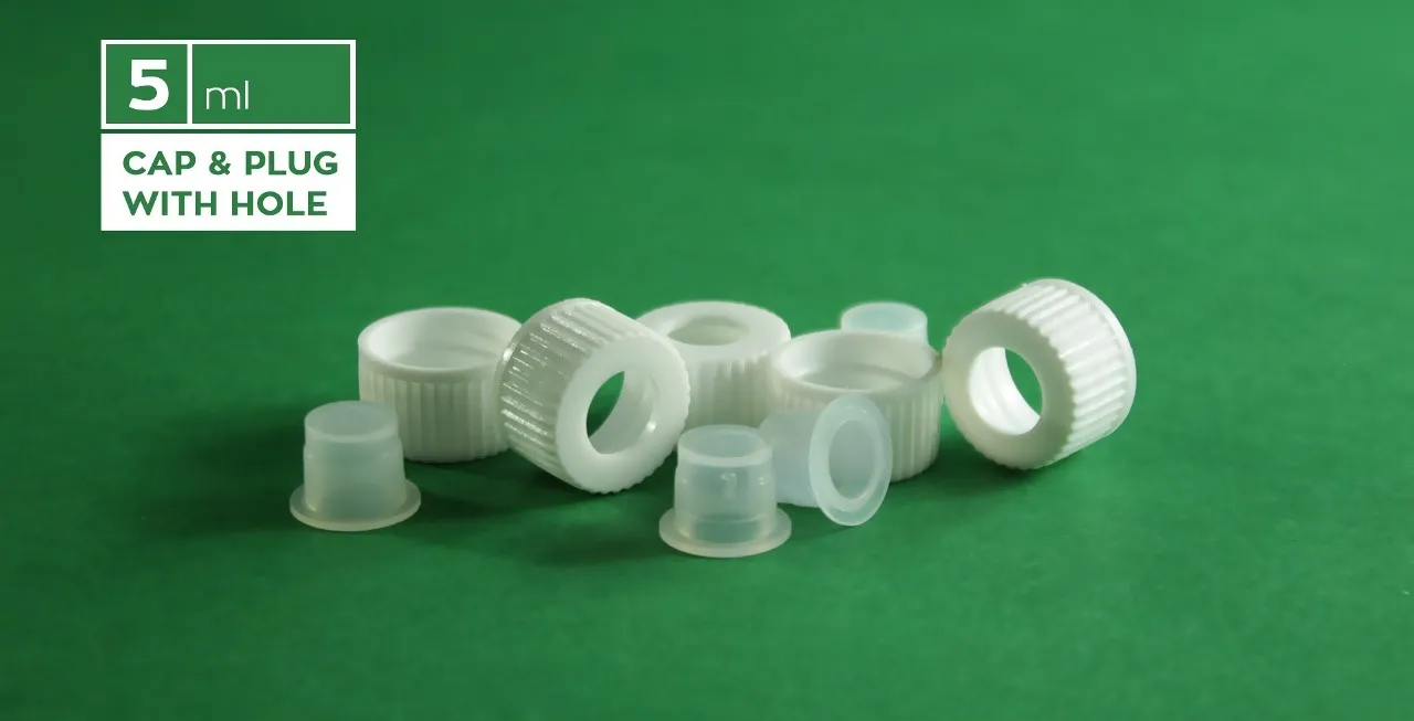 Dropper Vial Caps & Plugs